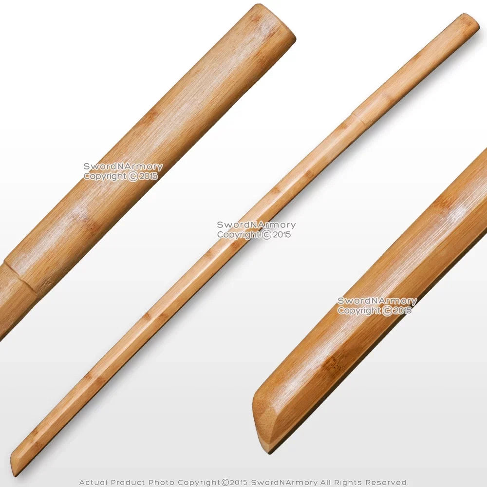 Sword Bokken Bamboo Kendo Training Daito Lightweight Bokuto Katana 40" Practice Compressed