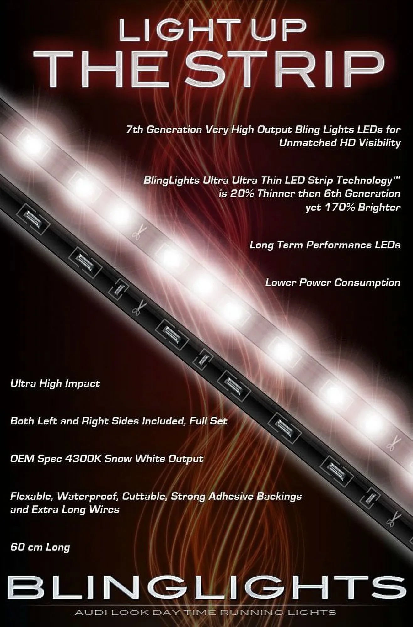 Can-Am for Daytime LED Light Running Head Lamps Ryker DRL Strips