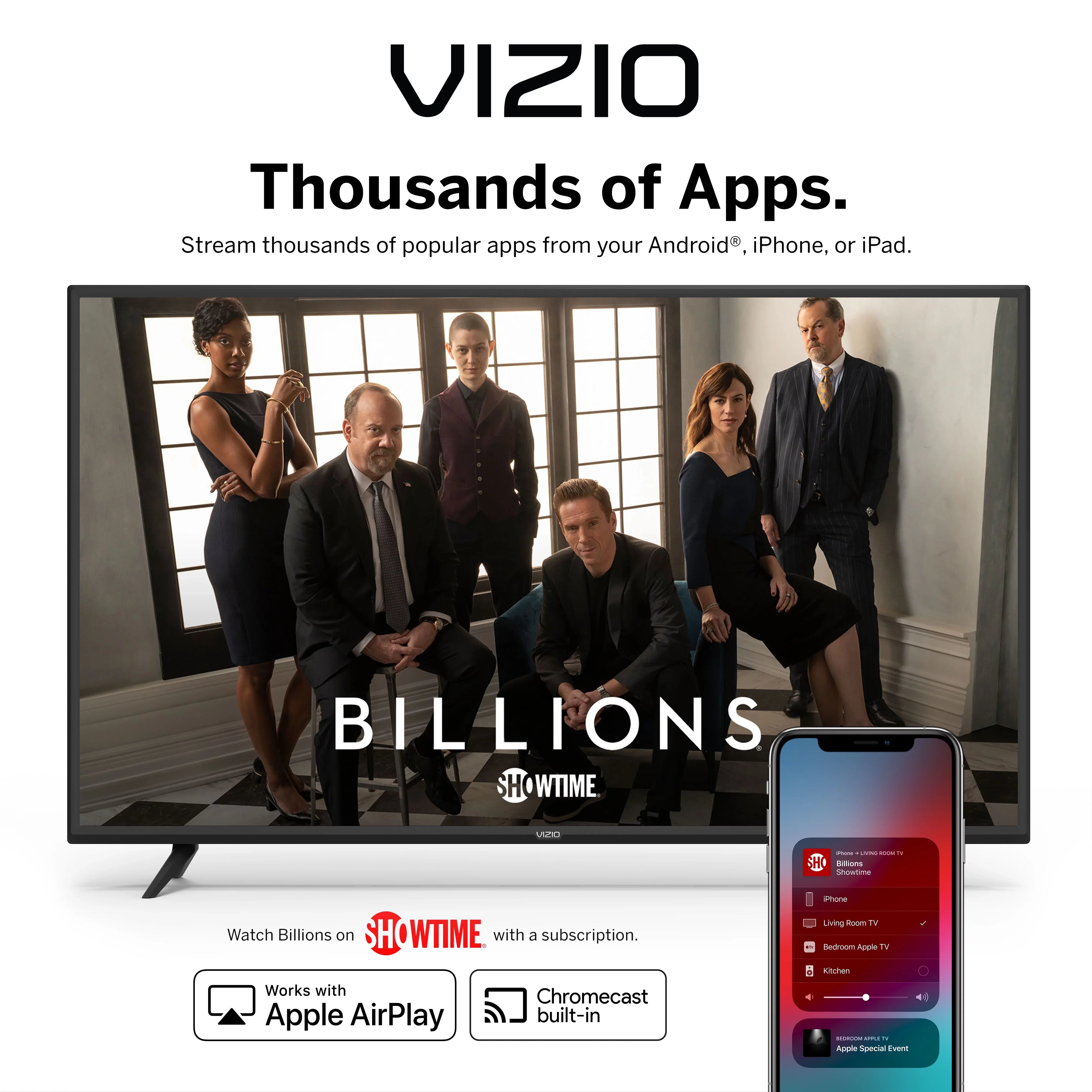 M-Series Smartcast Smart Quantum M50Q7-H1 TV 4K Class HDR VIZIO 50" UHD