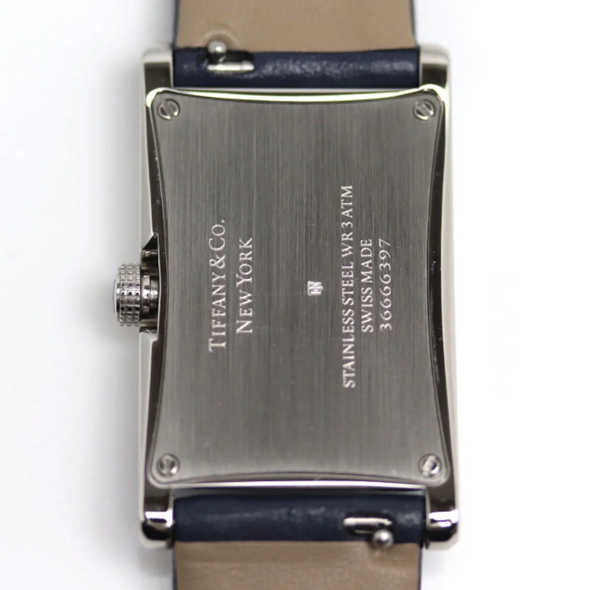 Tiffany Mini Pre-Owned Battery West East Women's TIFFANY&Co. Operated 34677344 Watch (Good)