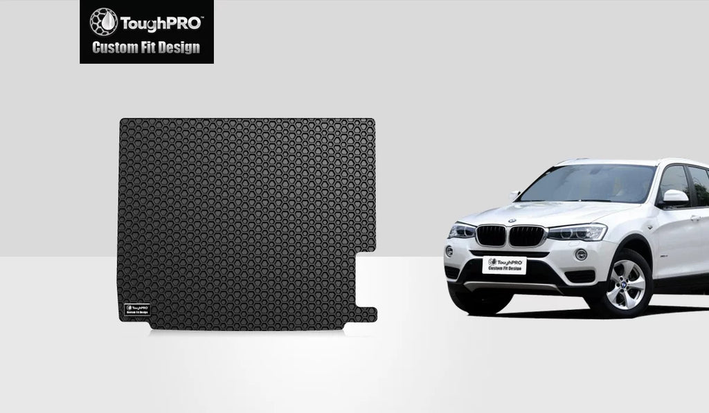 USA) with Trunk 2013 ToughPRO BMW - (Made X3 - - in Black All Duty Mat Compatible Heavy Rubber - Weather
