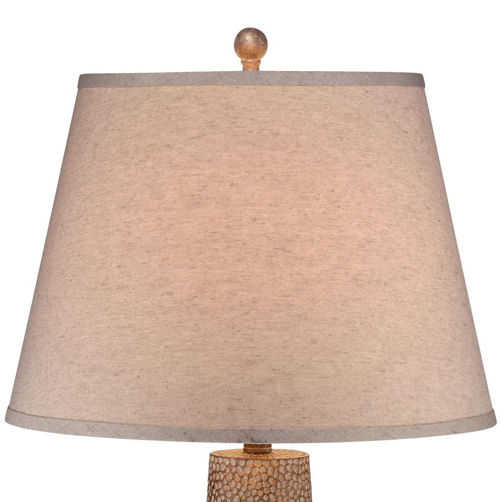 Tall Leaf Hammered Brown Pot 29" Table Farmhouse Shade Rustic 360 Empire Bentley Lighting Textured Lamp Home for Room Living Bedroom White Off House