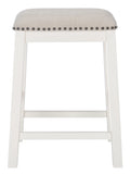 White, in. in. x (18.8 Aero Set SAFAVIEH in. D W of Mid-Century H) 2 25 Counter x Stool, 13