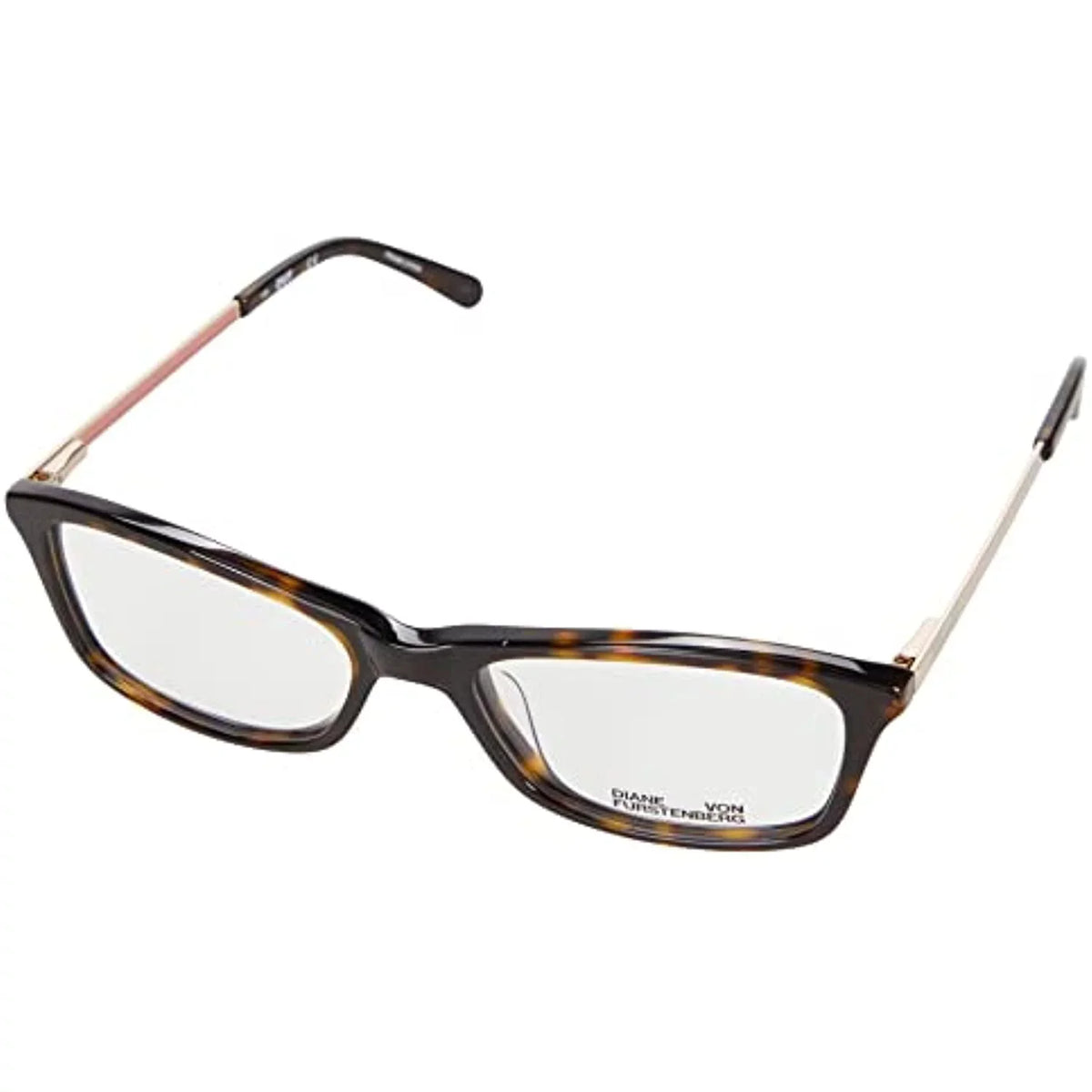 Furstenberg 5127 DVF 52mm NEW Diane with Case Eyeglasses DVF von Tortoise Dark