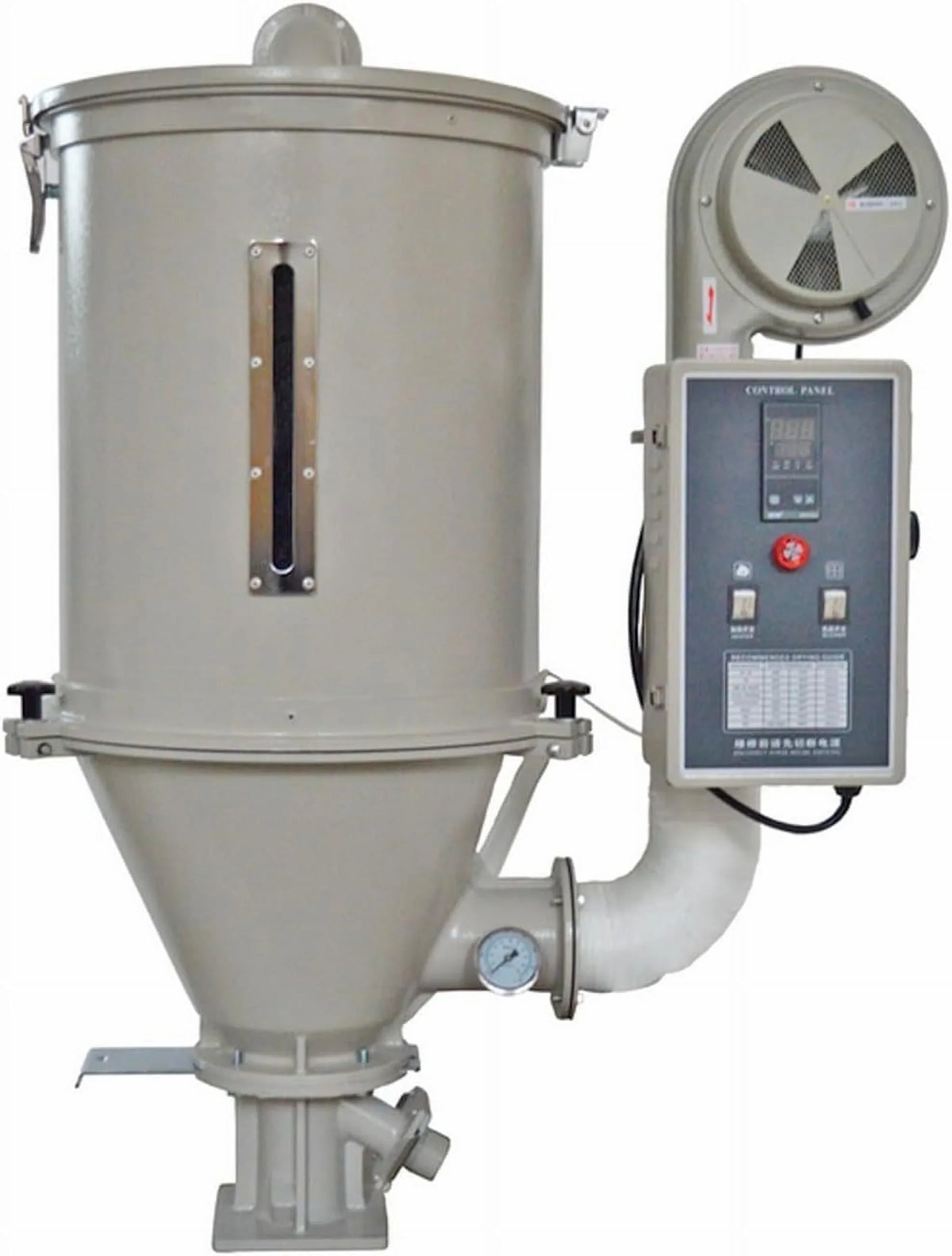 25KG Type Capacity Dryer Plastic Plastic Hopper Dehumidifier PP 55lbs 220V for ABS PE EQCOTWEA