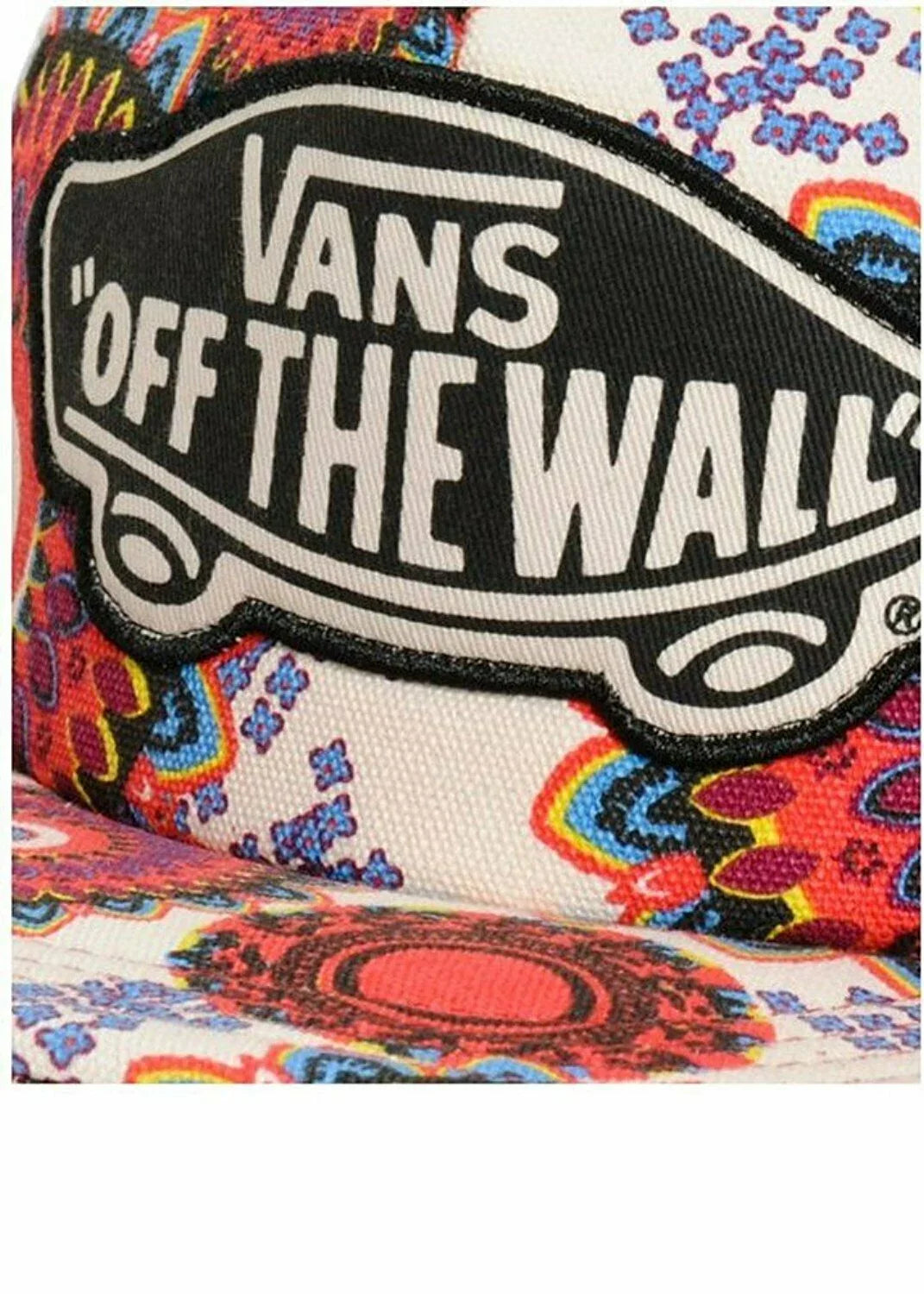 The Women's Wall Cap Hat Girl Trucker Floral Off Geo Beach - Snapack Vans