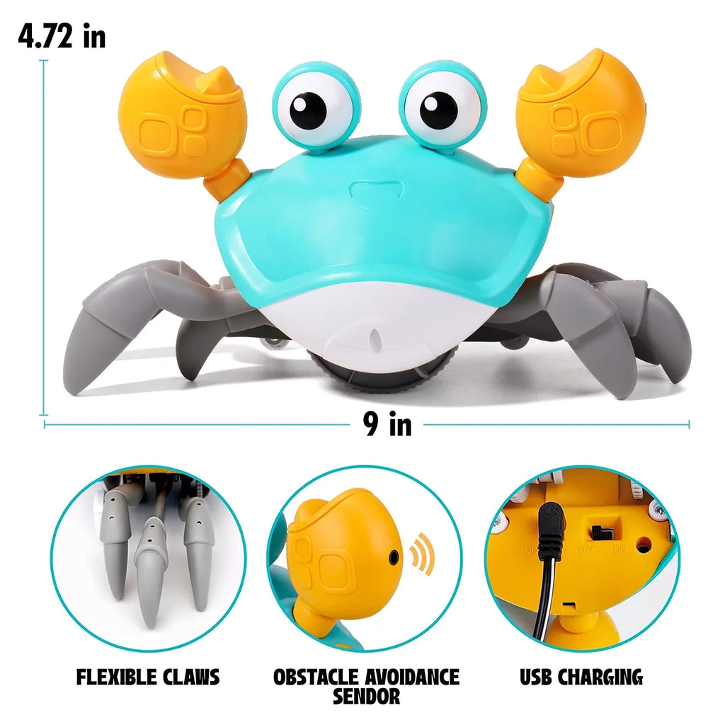 Old Crab 11 Toys Development For Learning Toddlers Crawling 6 Baby 9 Music And Birthday Crawl 8 7 4 36 Interactive Zeno 5 And 12 Amazing 10 Gift 3 Months Babies