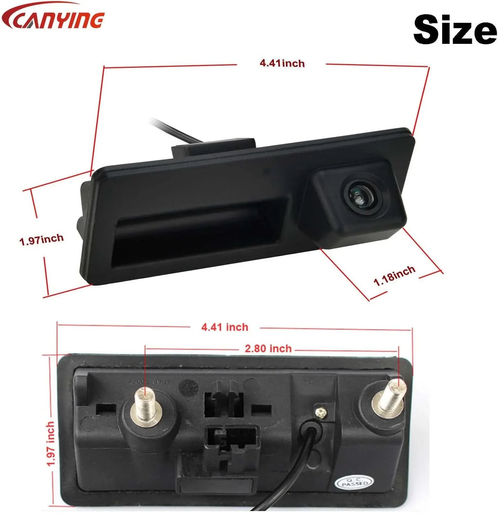 Canying Golf Car Camera VW S5 Pat Tiguan for Touran Audi Rear A4 Q3 Trunk for A5 Handle Q5 HD Camera View Pat