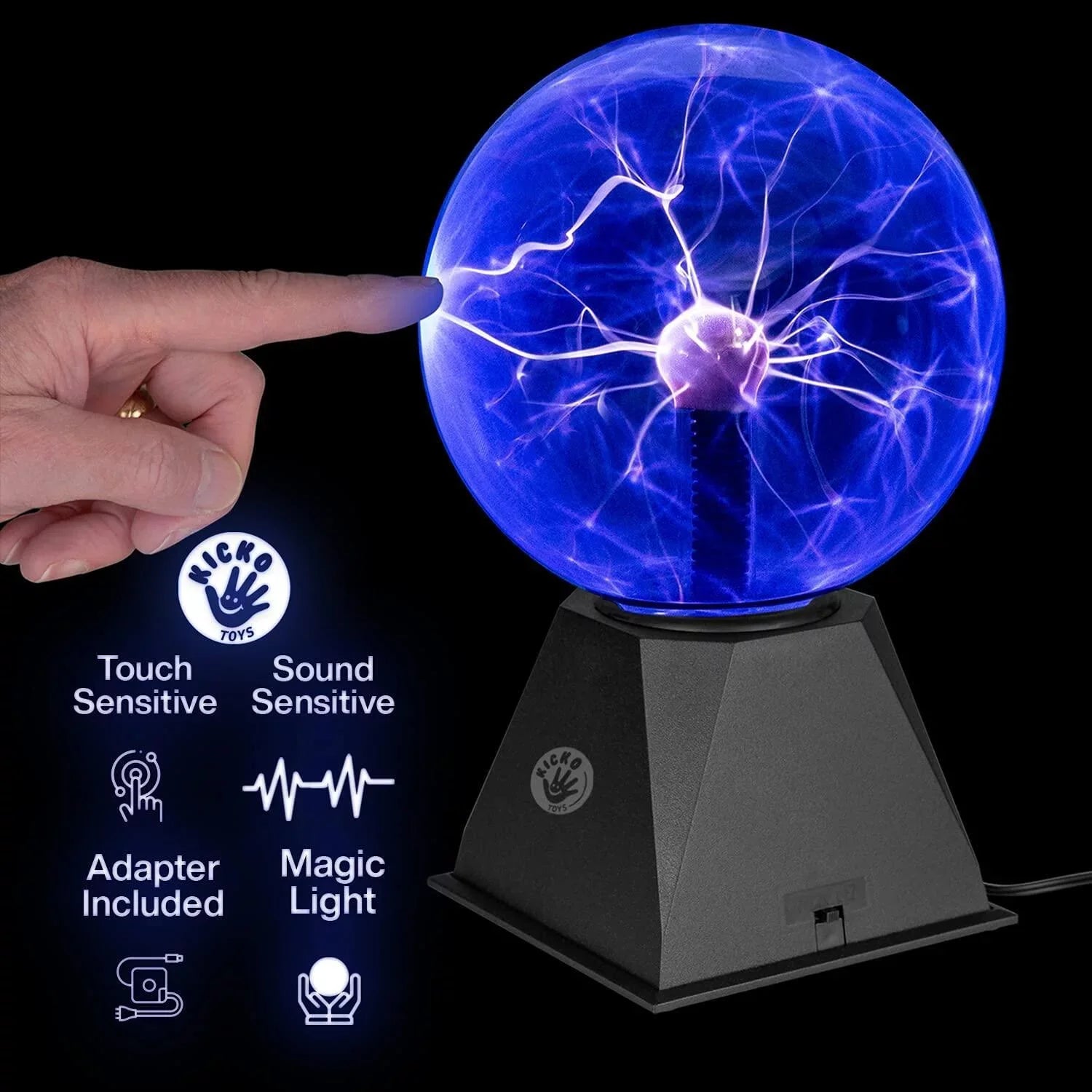 inch Blue Plasma - 7 Ball Nebula, Kicko Thunder - Lightning
