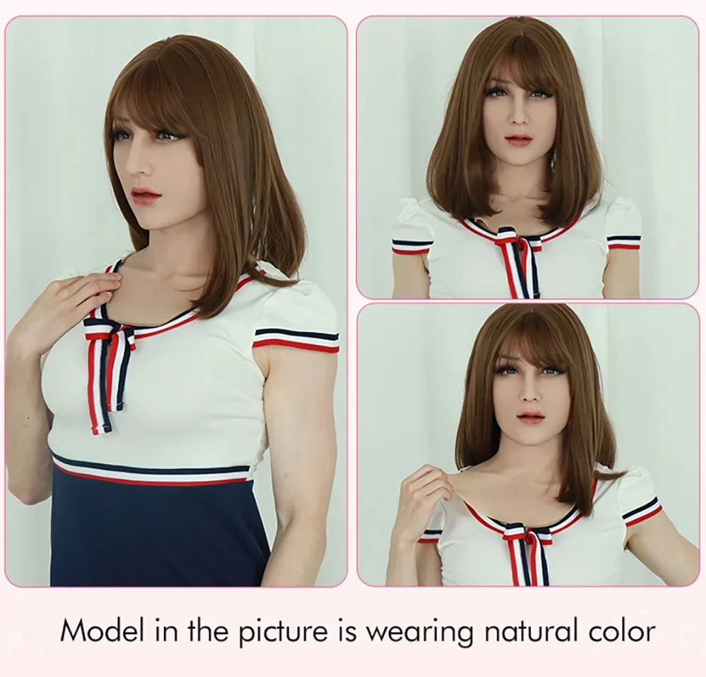 Face Female Cosplay Silicone Human Realistic ROANYER Skin Mask Crossdresser