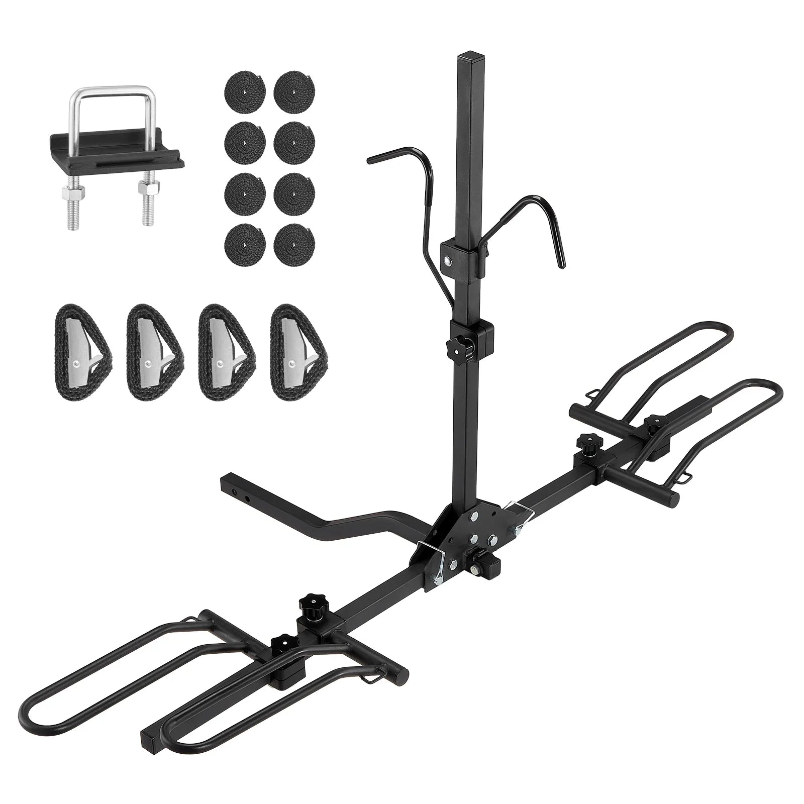 Mount Car 1.25"/2" Truck SKYSHALO Folding 2-Bike Rack Carrier SUV Receiver Hitch