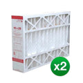 Pack) HW1625-8R atmospheric 11 MERV Honeywell (2 16x25x4 Filter Furnace Fits