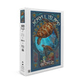 Sea Art Nouveau Family, in (19x27 USA) Turtle Piece Adults Made and Island, Premium Jigsaw inches, Jekyll for Georgia, Puzzle 500