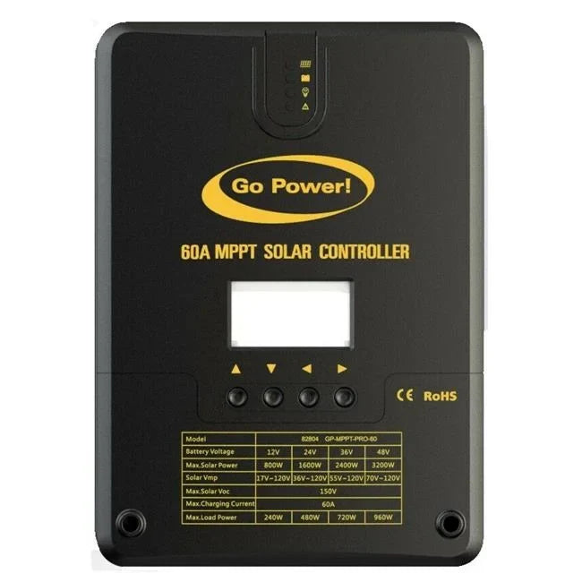 60 Charge 60 Amp MPPT Pro Solar Gp Controller
