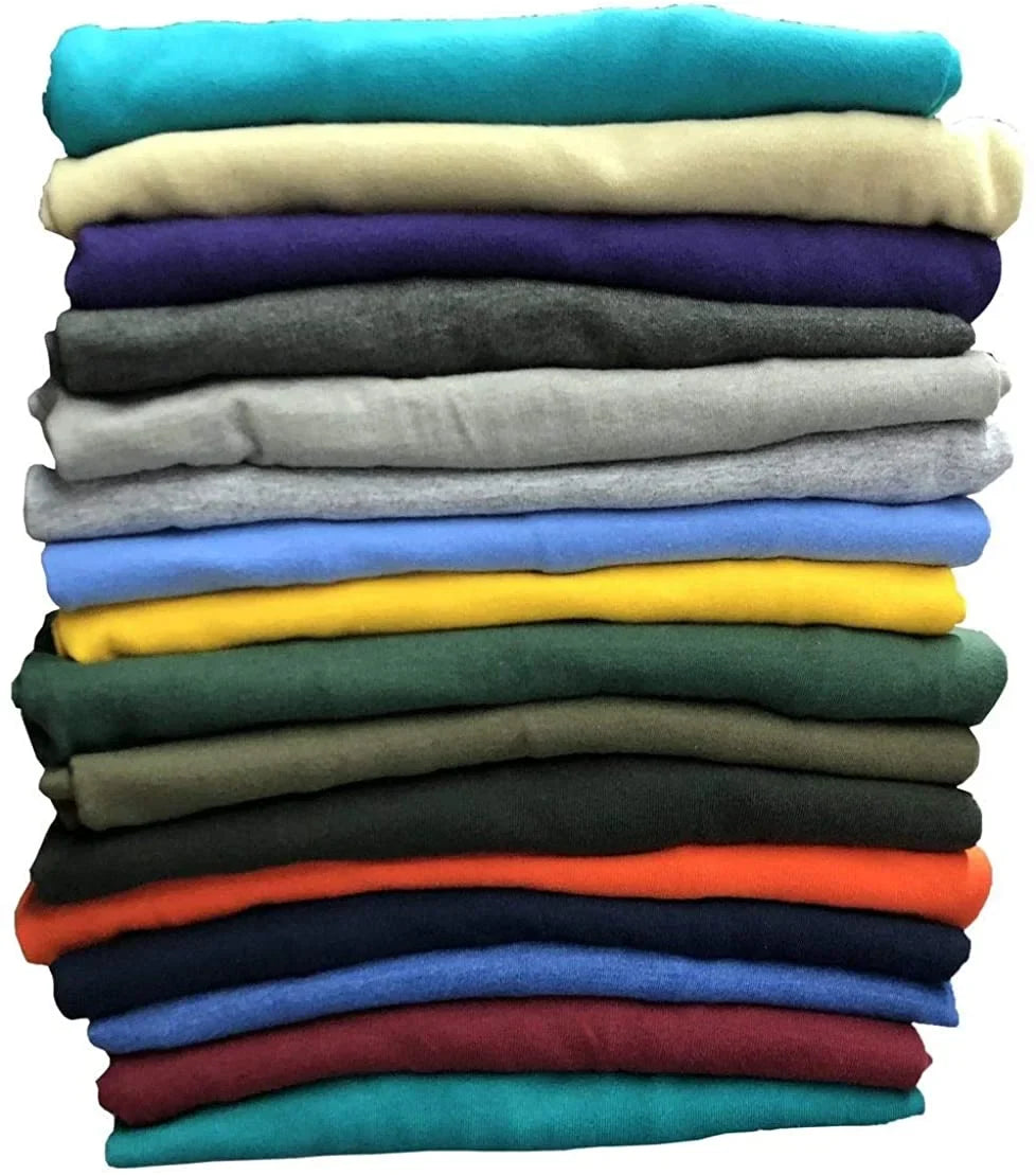 Small) Mens Shirts Cotton Tshirts Bulk Pack Tshirts, Wholesale Tee A, 60 Pack Sleeve Crew of Pack Mens (60 Assorted