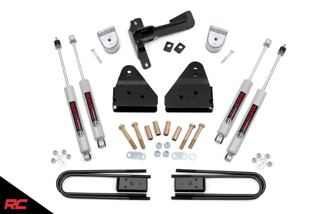 Super (fits) N3 3" 2008-2010 Rough | Shocks F350 Kit 516.20 Suspension Country F250 Duty | Lift | 4WD