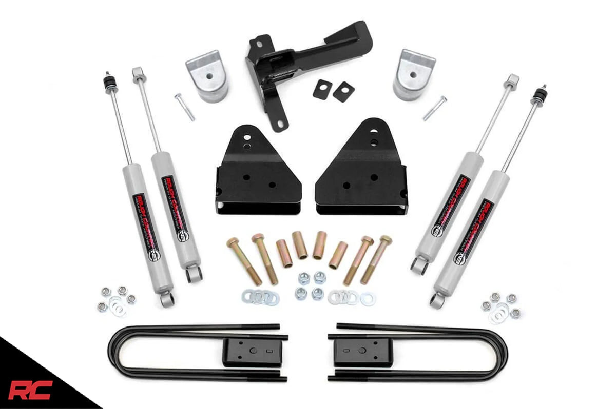 Super (fits) N3 3" 2008-2010 Rough | Shocks F350 Kit 516.20 Suspension Country F250 Duty | Lift | 4WD