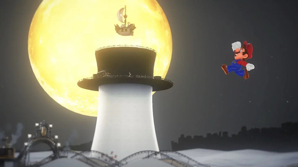 Mario Game Odyssey and Caddy Game