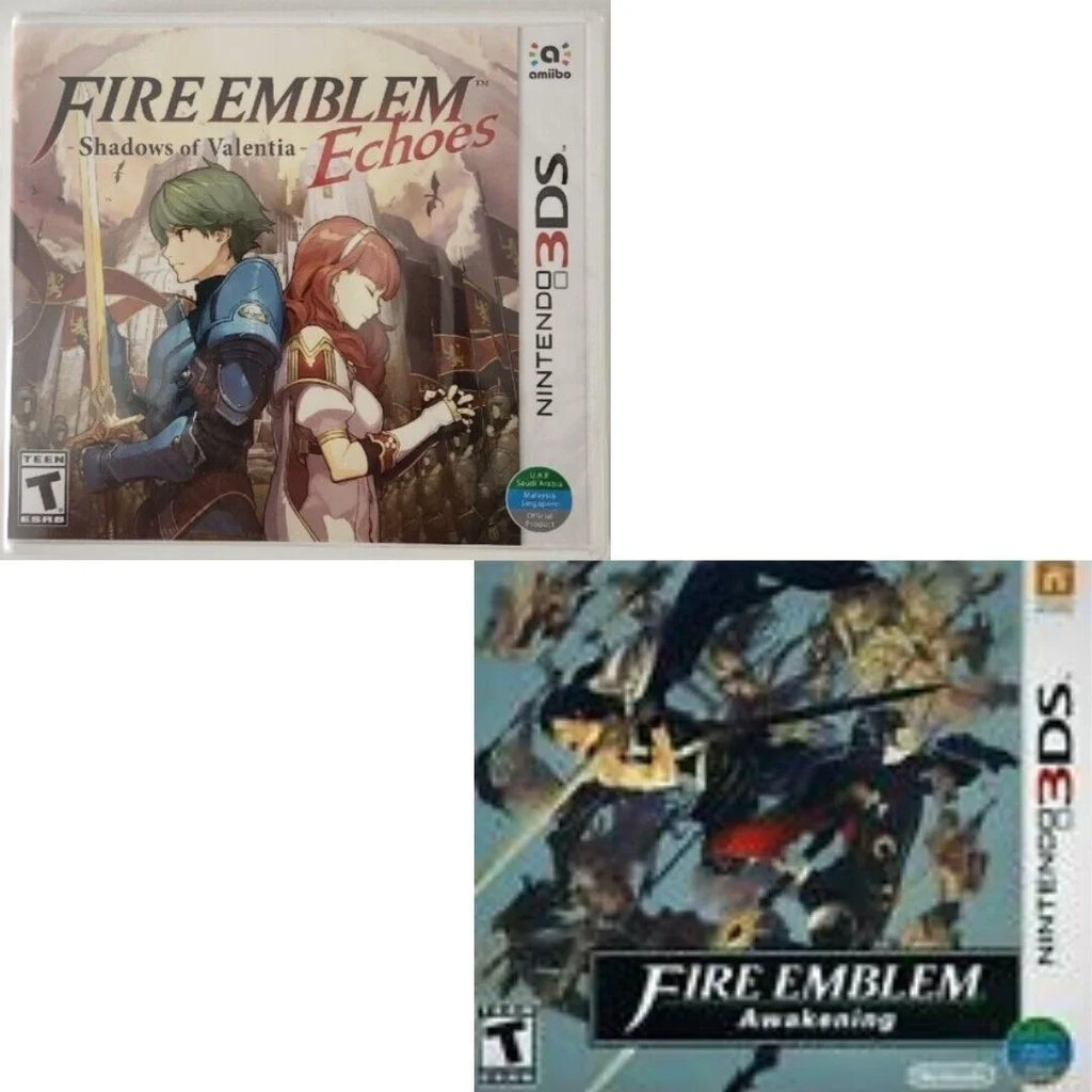 Bundle Game Valentia Shadows & Awakening Fire of New 3DS Emblem Echoes: