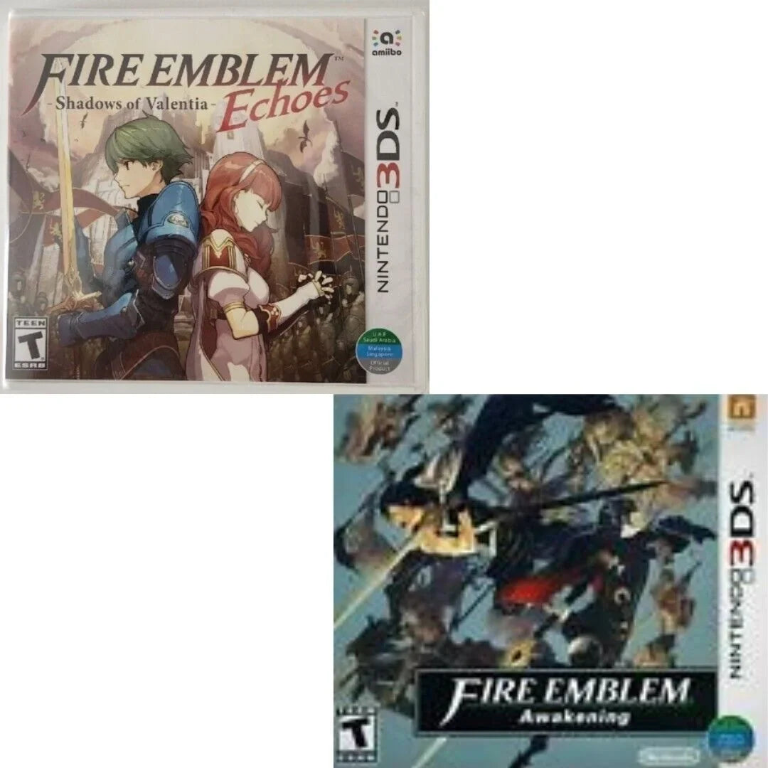Bundle Game Valentia Shadows & Awakening Fire of New 3DS Emblem Echoes: