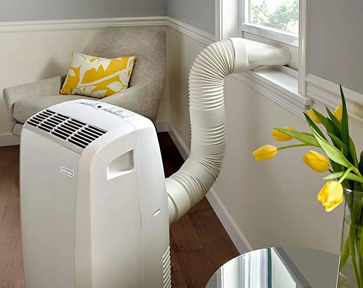 6,700 Conditioner ASHRAE) with (10,000 BTU (Refurbished) BTU movable Dehumidifier DeLonghi Restored oxygen 3-Speed
