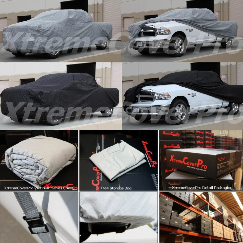 2015 cover 2017 2018 XtremeCoverPro Pro 2016 Gray SuperCab XCP Bed 2013 fits 8ft F-150 Series Truck 2014 Ford 2019