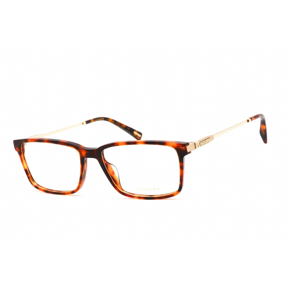Dark Plastic Men's Eyeglasses VCH308 Chopard Havana Shiny 0722