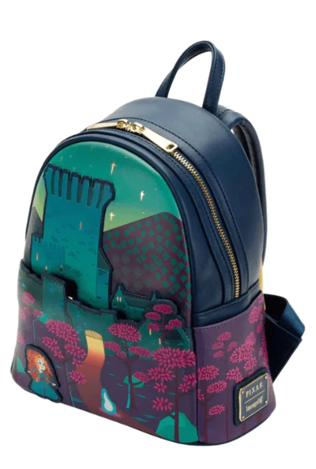 Princess Bag Womens Purse Castle Double Brave Shoulder Disney Series Loungefly Strap