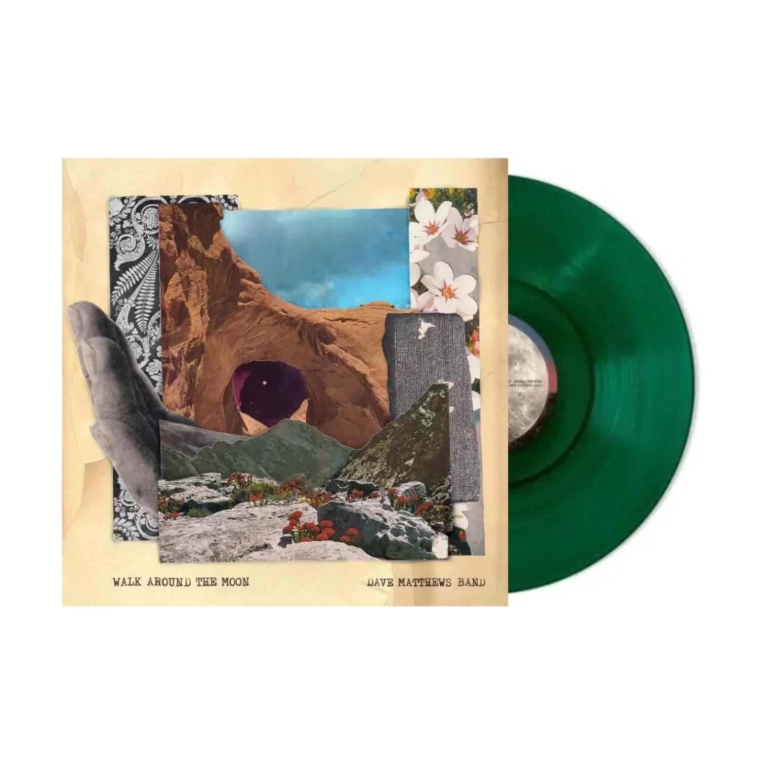 LP Matthews Color Walk Record The - Moon Around Exclusive Vinyl Green Dave Limited