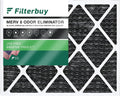 HVAC MERV 8 AC (1-Pack) Activated Eliminator with Filterbuy 20x24x1 Pleated oxygen Furnace Carbon Filters Odor