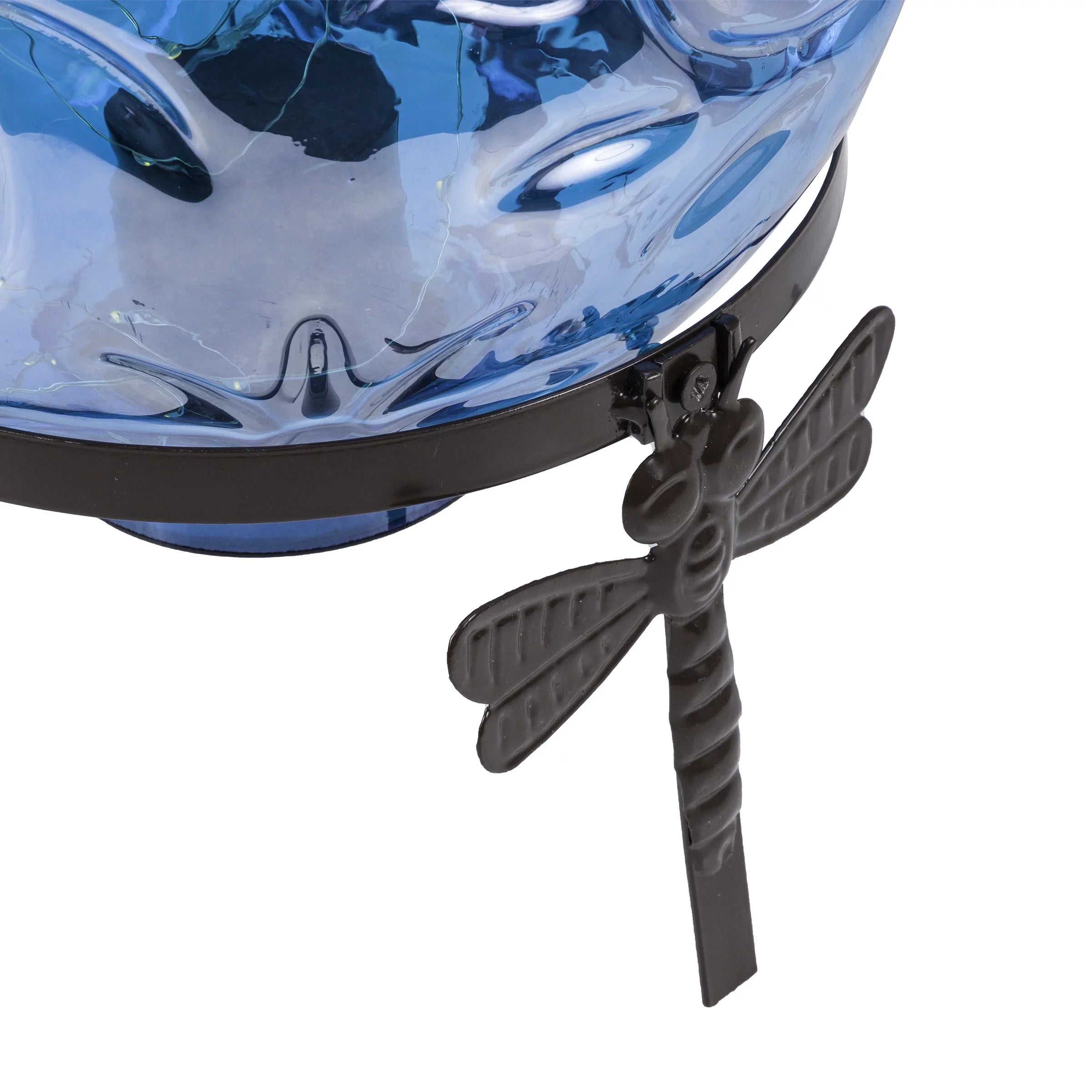 L Light-up Globe, 13" H Blue 10" x W Glass Corporation x Embossed 10" Alpine Gazing