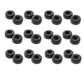 Trailer Inches 24 Red Cargo Bumpers Auto Rubber Hound Door Ramp Stop 2.5 Truck Compatible with for Replacement Round