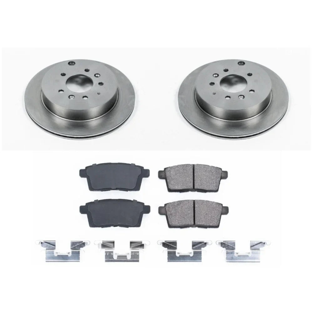 2007-2012 Rear Mazda Utility Pad Set 2-Wheel Sport And Brake CX-7 Discs Kit Teledu For