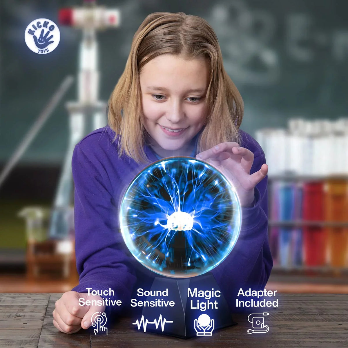 inch Blue Plasma - 7 Ball Nebula, Kicko Thunder - Lightning