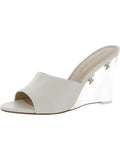 Beard Wedge Leather Slip Dali Lucite Womens On Sandals Veronica