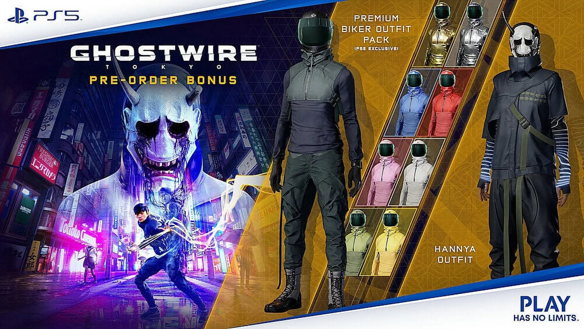 '- 5 Edition Tokyo Standard PlayStation Ghostwire