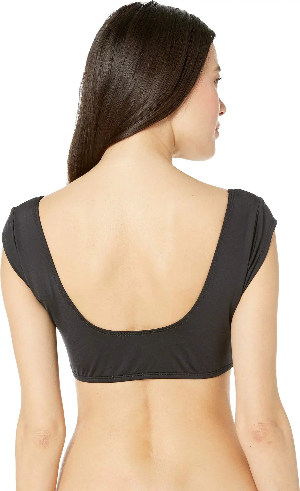 MSRP Small Size Kenneth Cap Black Sleeve $69 Hipster Bikini Cole Top
