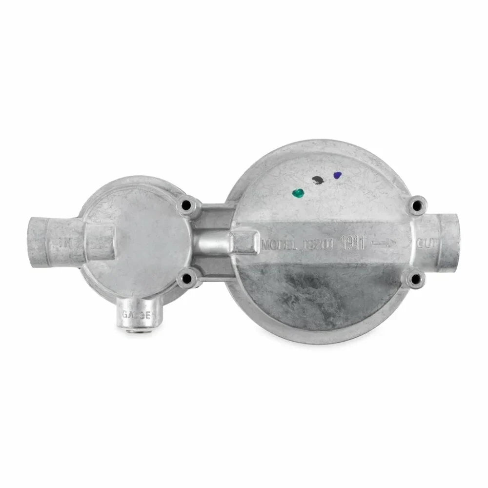 Silver (59313) - Regulator 2-Stage Vertical Propane RV Camco