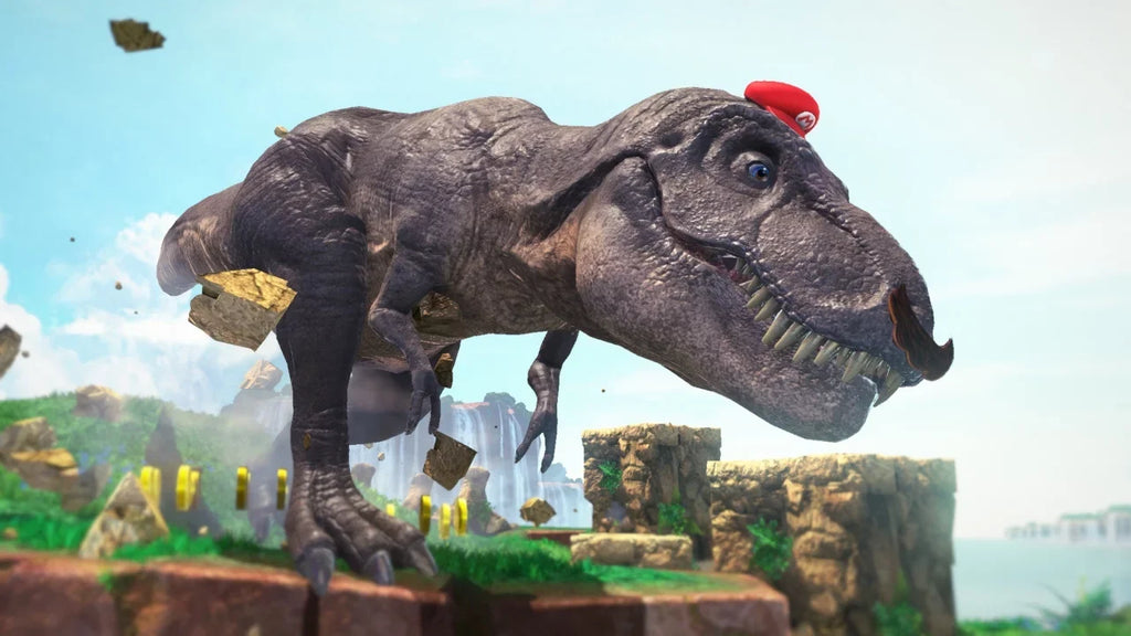 Mario Game Odyssey and Caddy Game