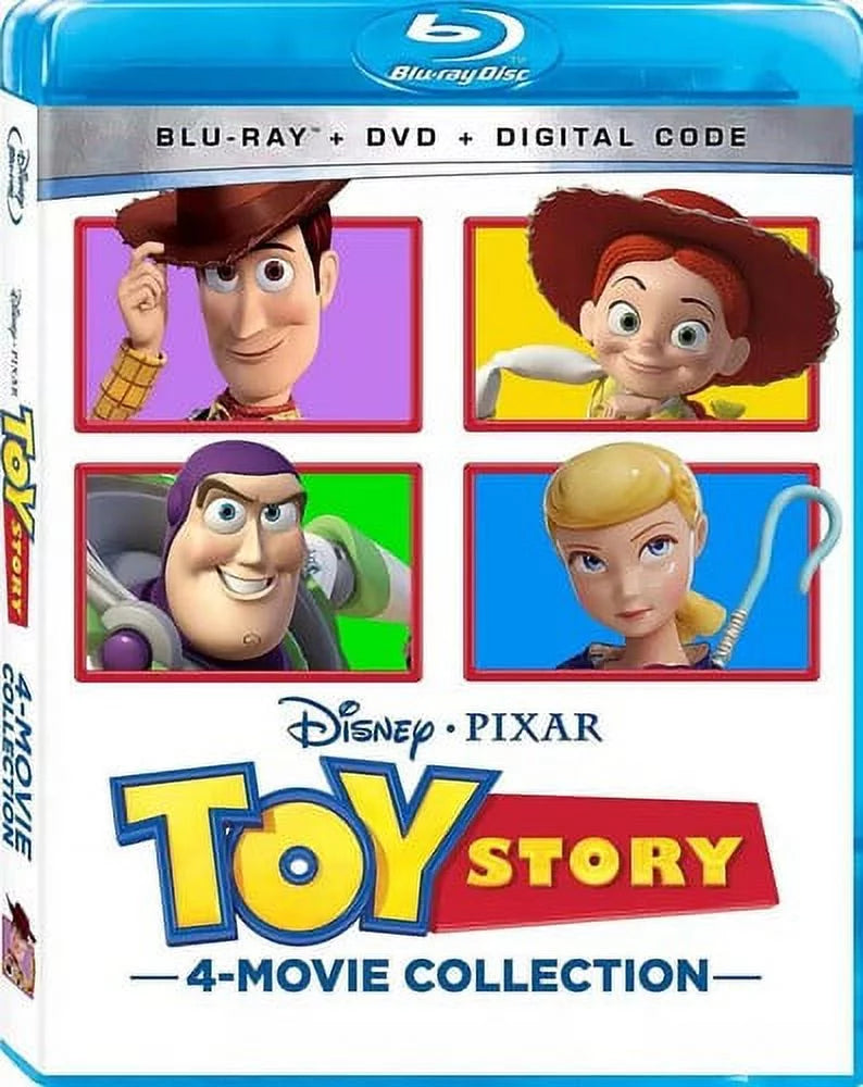 '+ Code) (Blu-Ray Digital Story: DVD 4-Movie Toy Collection +