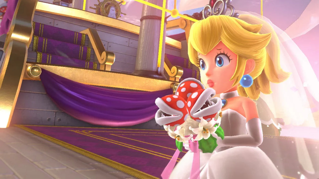 Mario Game Odyssey and Caddy Game