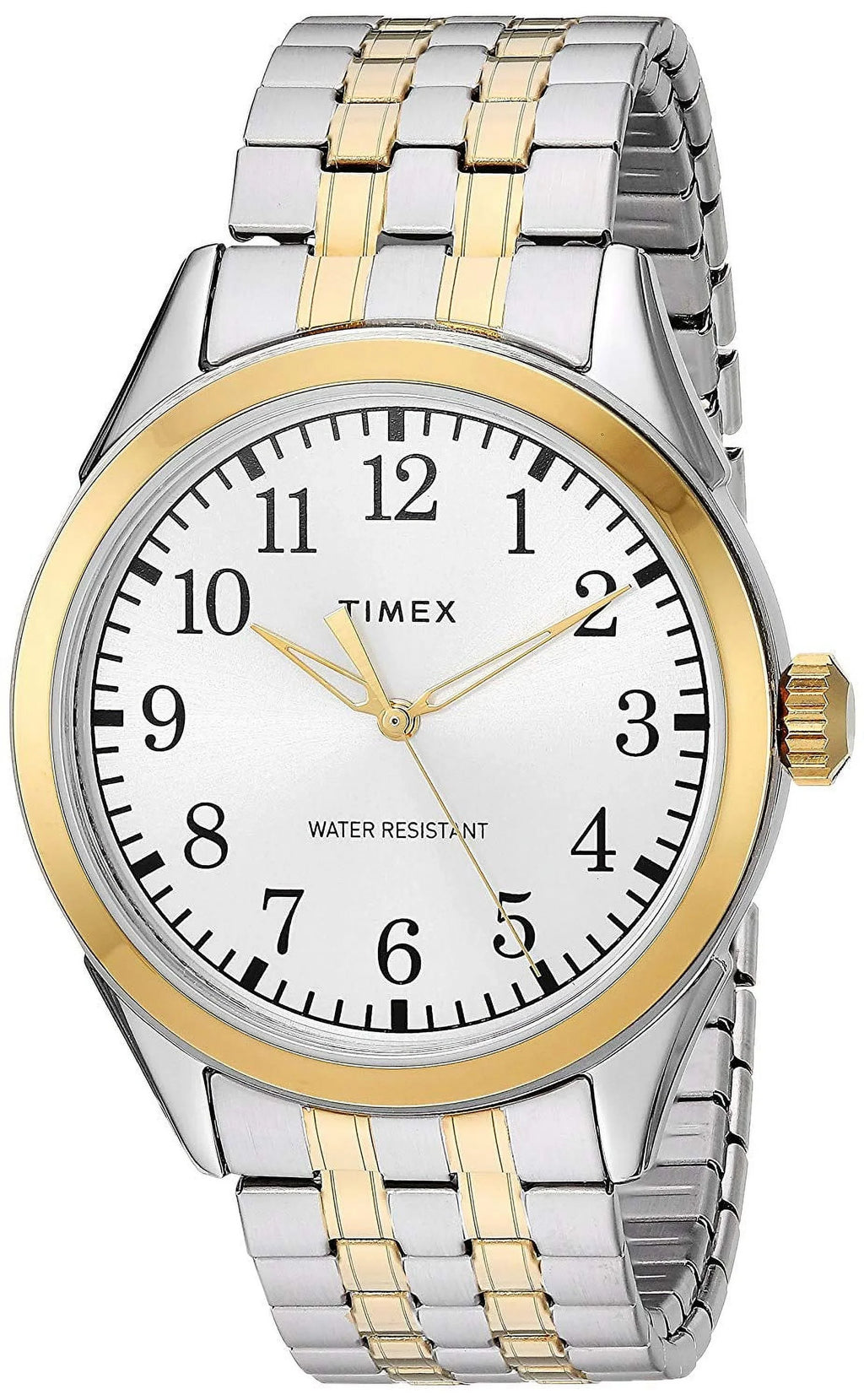 Briarwood Band Watch, Stainless Two-Tone Steel Men's Expansion