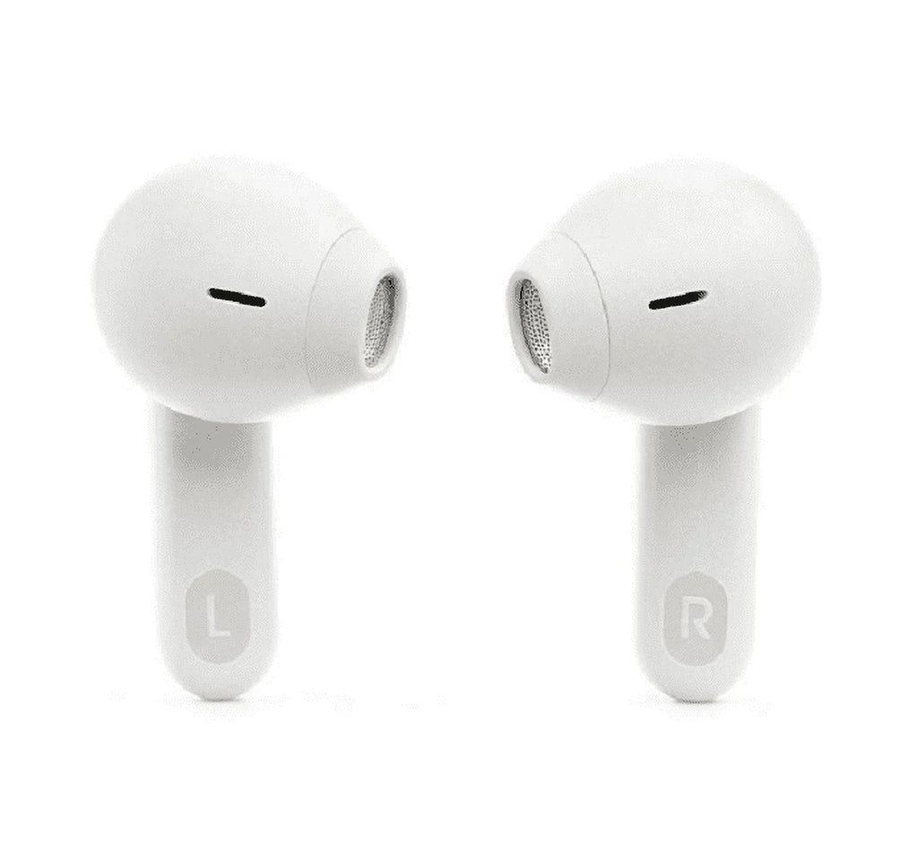 Refurbished JBL 990090979 Wireless White Earbuds, Vibe Flex