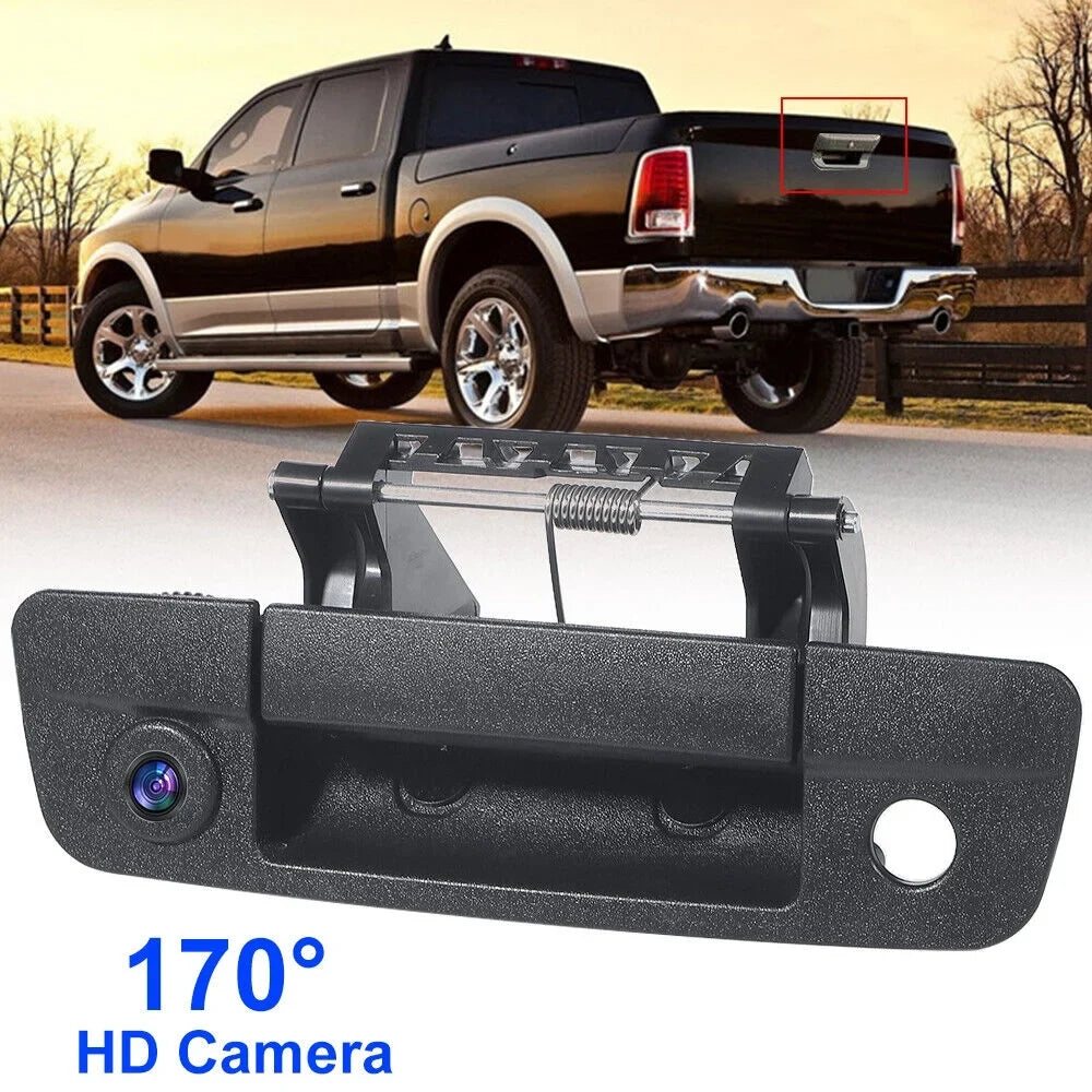 – (09-17) Handle with with Ram Tailgate Camera Dodge Enhance 3500 Backup & 2500 Compatible Safety 1500 (10-19)