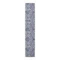 Poly Twill 16x72 Table Products Abstract Waves Navy Creative Runner
