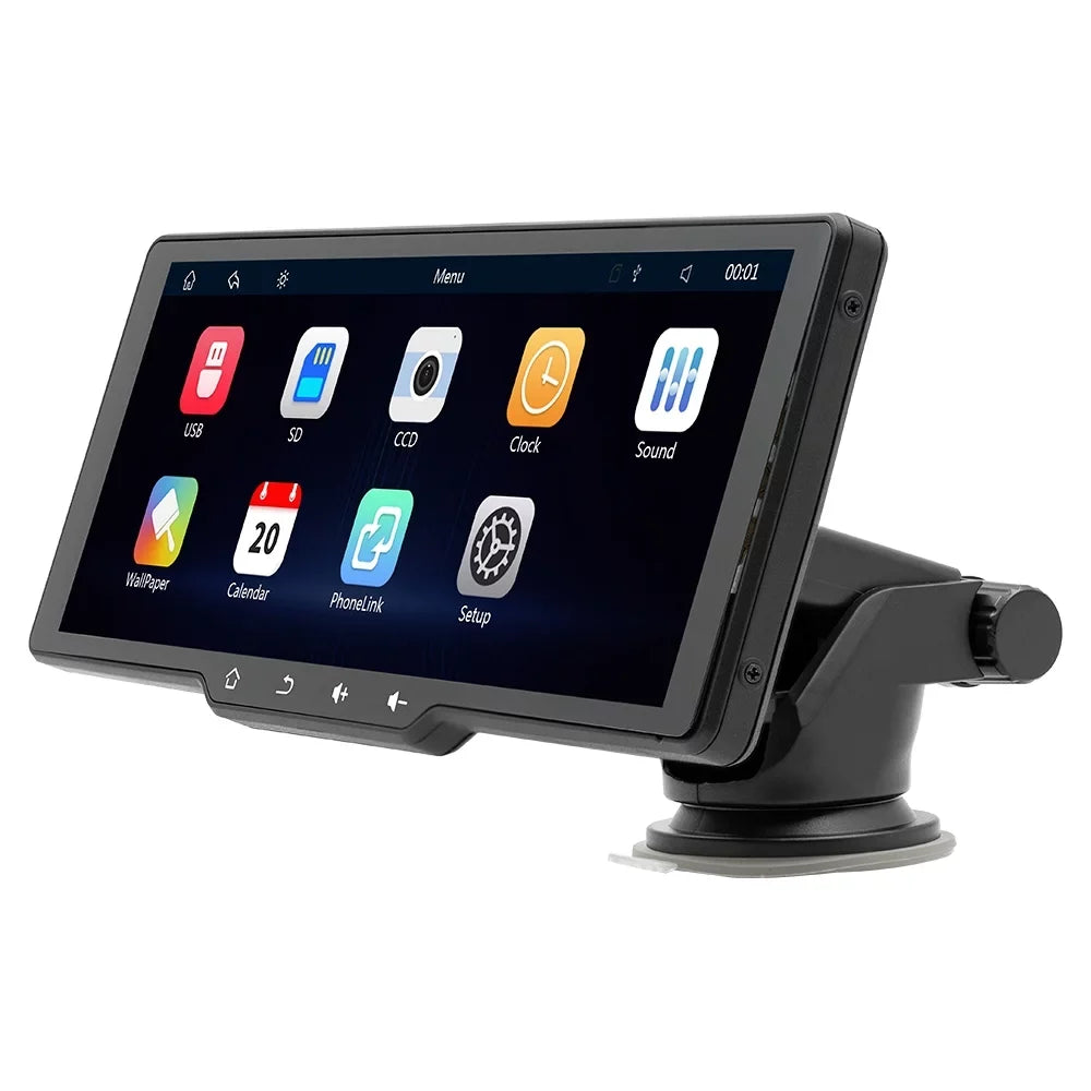 Camcorder, Car Rearview Auto Andoer Car Wireless Player MultiMedia and Camera with movable CarPlay, Camera