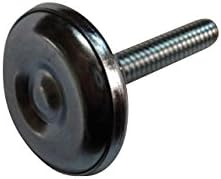 Game Room Guys Chrome Pinball Leg Levelers and Bolts - Set of 4
