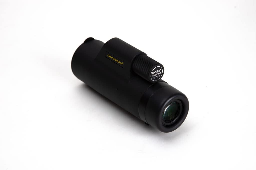 Oberwerk 8x32 Sport HD II Monocular - Professional Scope/Optics for Children/Bird- Watching/Waterproof/Light-Touch Focuser