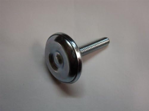 Game Room Guys Chrome Pinball Leg Levelers and Bolts - Set of 4