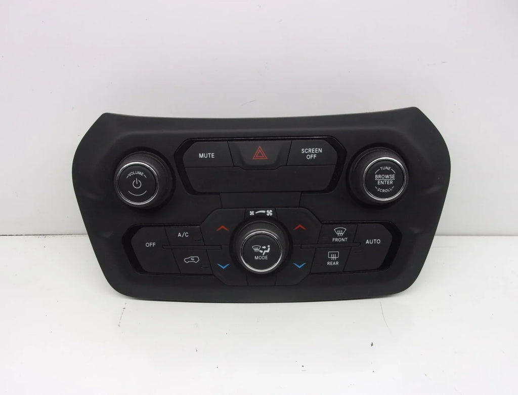 Control Audio Radio OEM AC (Good) 2018 Heater Panel Renegade Pre-Owned Climate Temperature Jeep